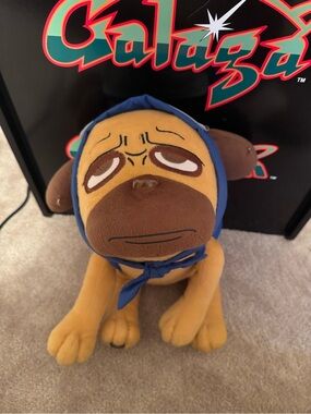Blue-Bandana Pug Plush Stuffed Animal